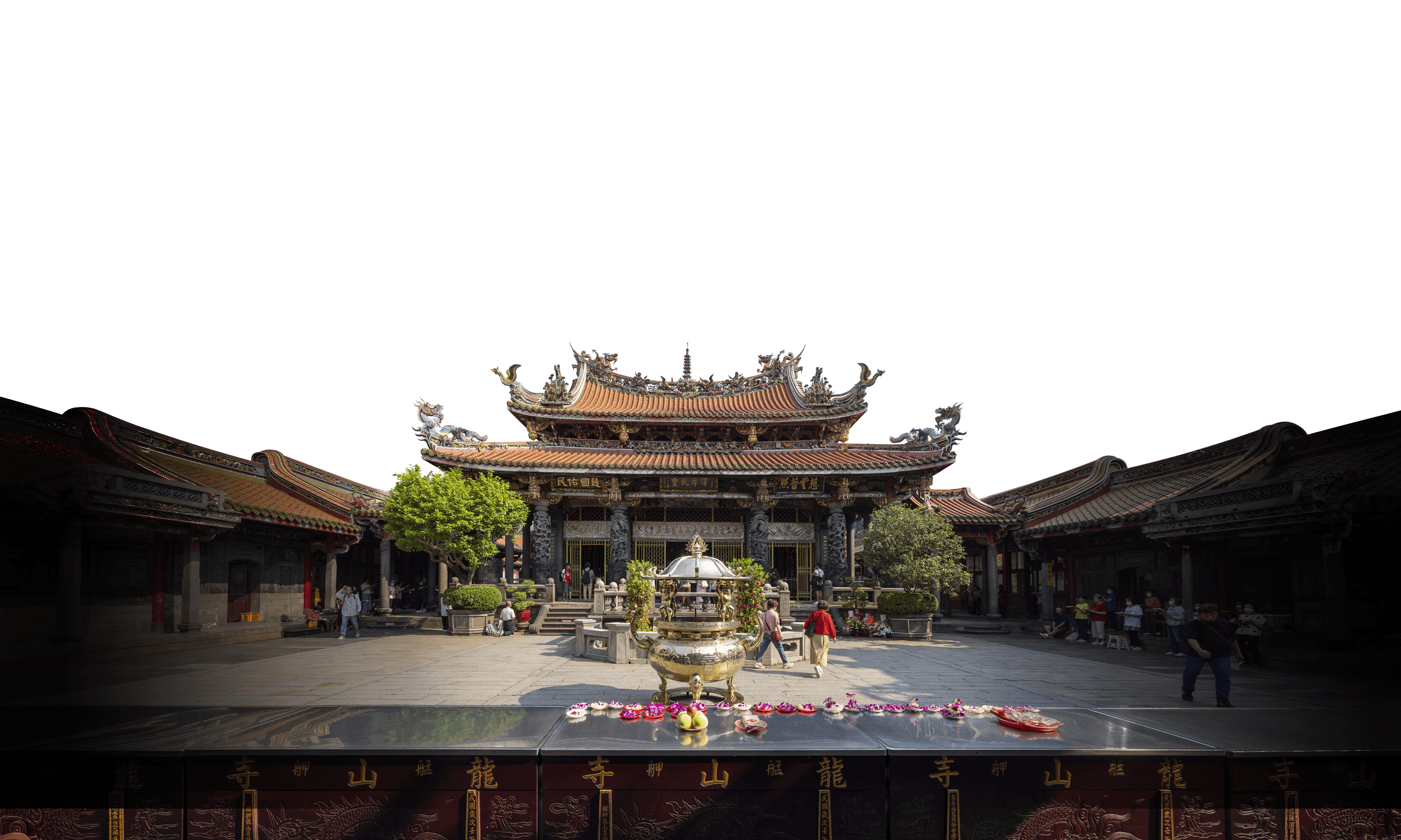 龍山寺-主殿香爐