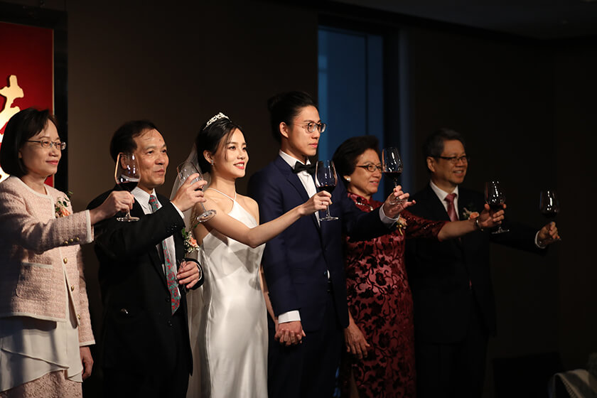 傳統婚禮示意